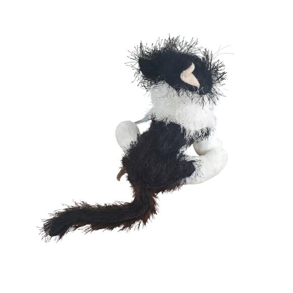 Ganz Webkinz Black & White Cat Kitten Sealed Code Tag HM016 NEW - Picture 3 of 5